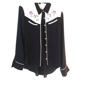 *SOLD* Cowboy shirt, trending.