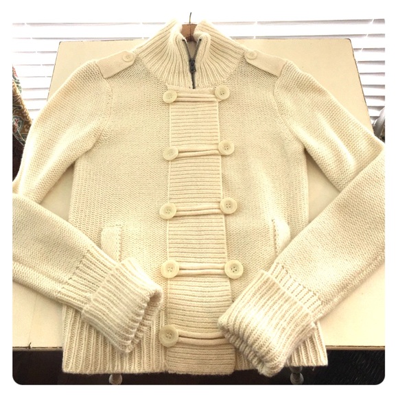 American Eagle military sweater