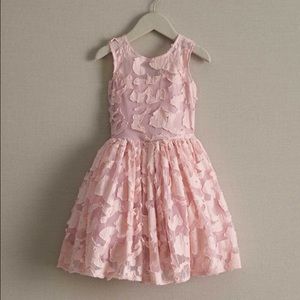 Chasing Fireflies Pink Lace Party Dress