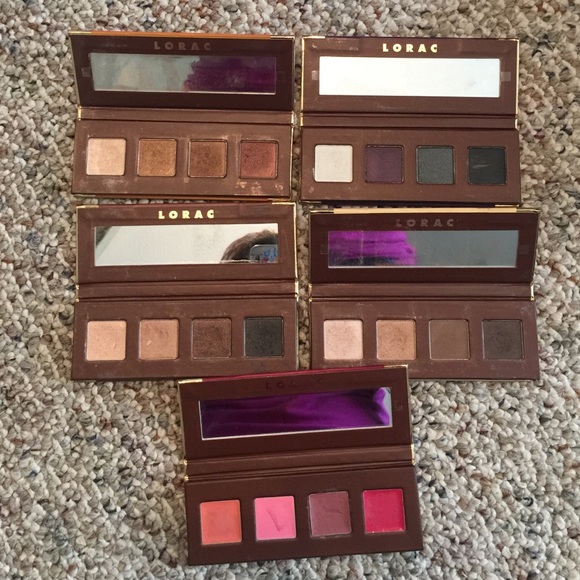 Lorac Eyeshadows and Lip Pigment - Picture 1 of 3