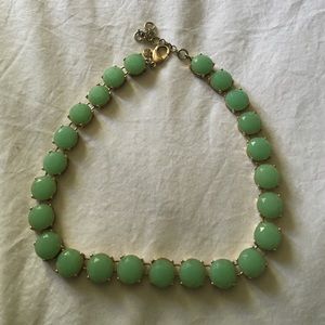 J Crew sea foam green/teal necklace