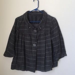 Plaid Short Coat