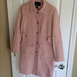 SALE🎉 Pink Metallic Wool Peacoat