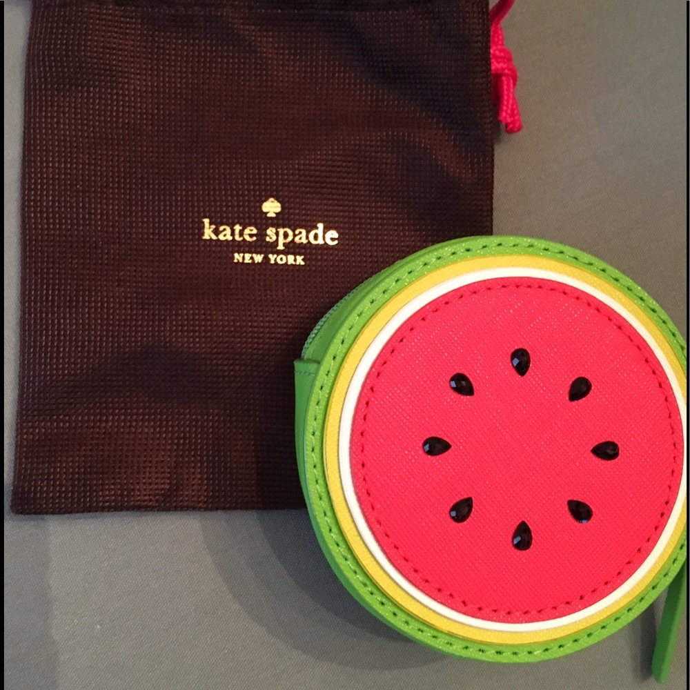 kate spade watermelon coin purse.