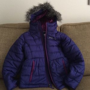 Columbia kid girl winter jacket