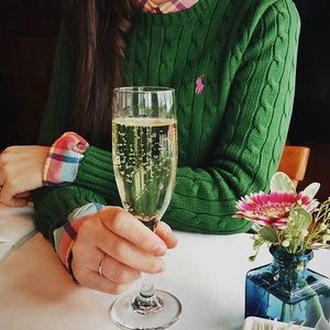 ✨Preppy Green Sweater✨