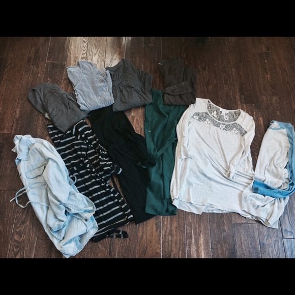 Lot of fall/winter maternity clothes