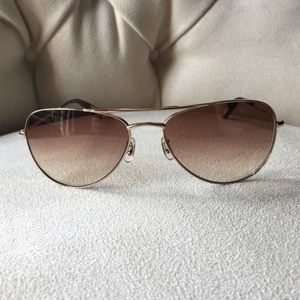 Oliver Peoples/Paul Smith aviator sunglasses