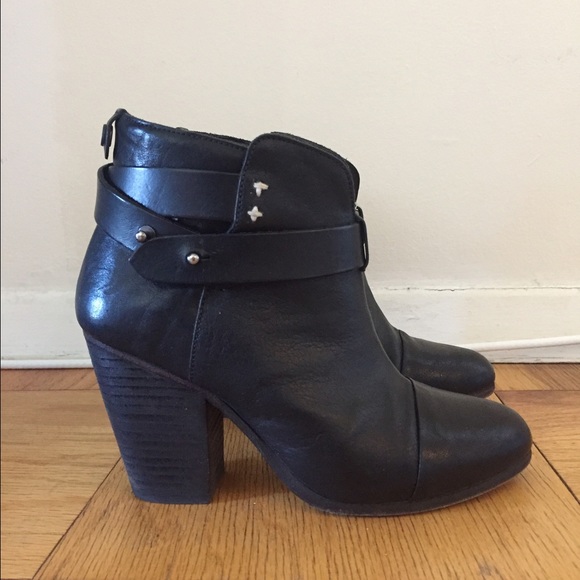 🚫🚫🚫SOLD 🚫🚫🚫Rag & Bone Harrow black boots - Picture 2 of 4