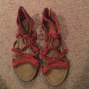 Red Madden Girl Sandles