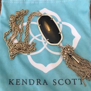 Kendra Scott Rayne Necklace in Black