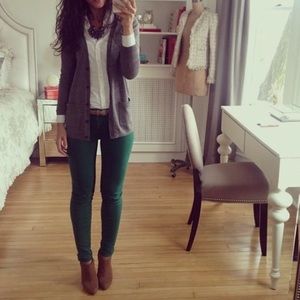 ✨Teal Skinny Jeans✨