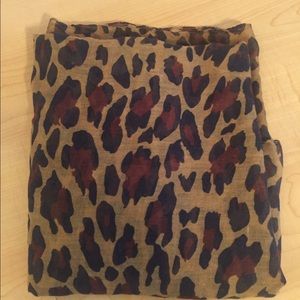 Cheetah scarf