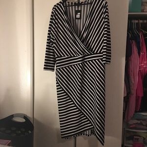 Lane Bryant Dresses - Striped wiggle dress. Lane Bryant 18/20 Lane Bryant Dresses - Striped wiggle dress. Lane Bryant 18/20