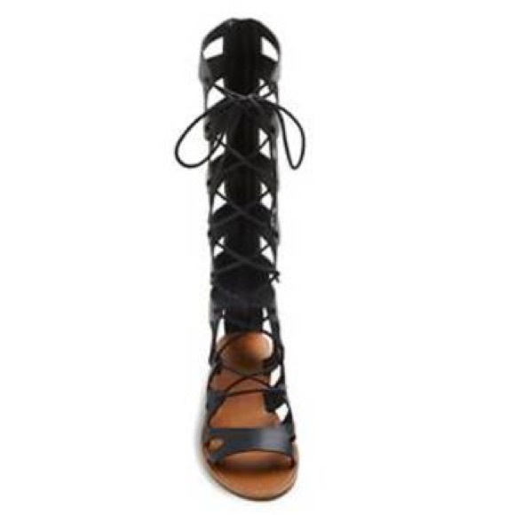 Bottes Gladiateur JADA BRAVE - Taille 7.5 US, Noir, NEUVES Sans étiquette (NWOT)