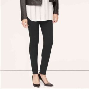 Grey Loft Pin-Tucked Ponte Pants