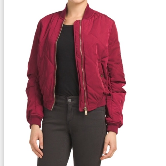 Romeo & Juliet Quilt Bomber Jacket - Picture 2 of 4