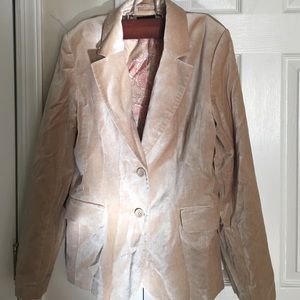 NWT H&M VELVET BLAZER