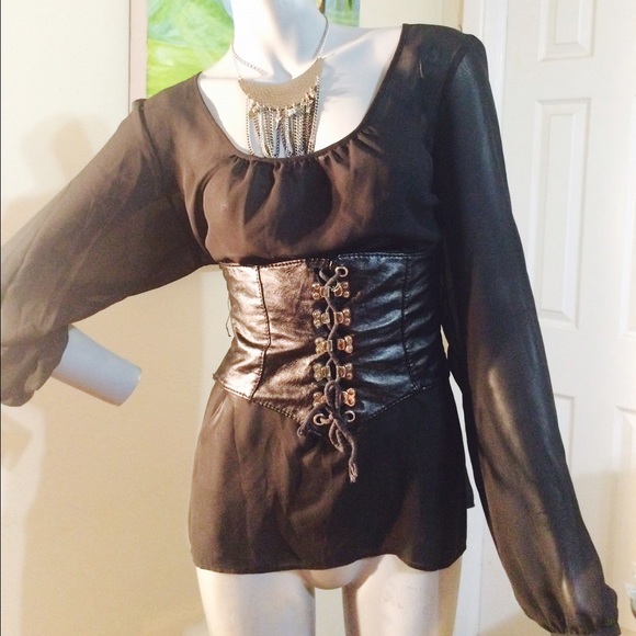 Mossimo  see through top