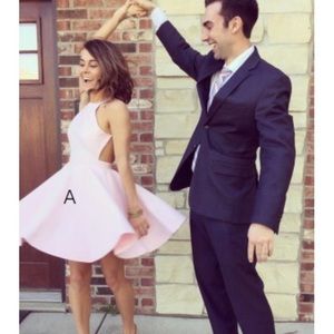 Pink formal dress