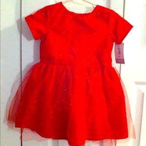 Sparkly Red Dress size 24 months