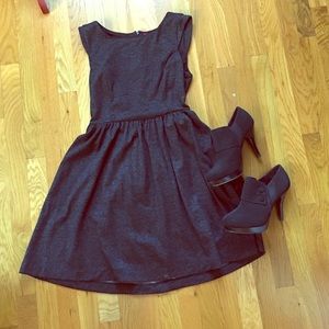 Elle Charcoal Dress