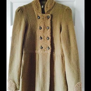 Spring SALE Anthropologie - MOTH sweater coat.