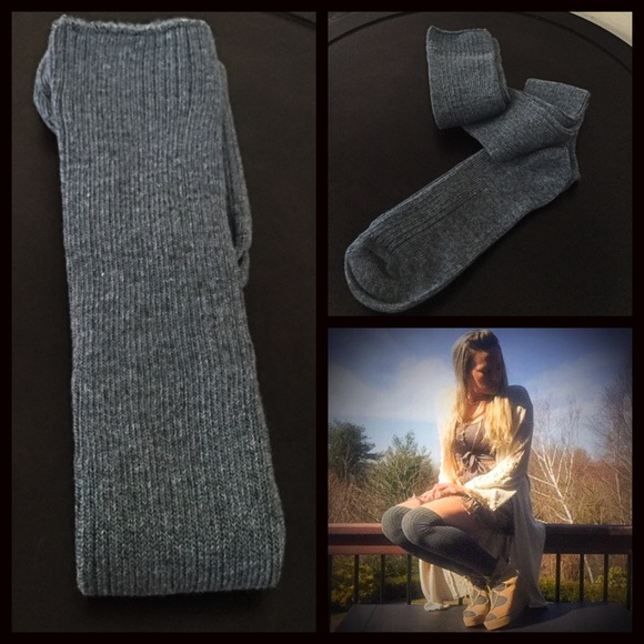 ❌SOLD❌❗1-HOUR SALE❗Over The Knee Boot Socks - Picture 3 of 4