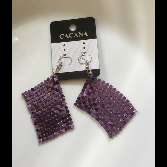 Dangle long earrings - Picture 3 of 4