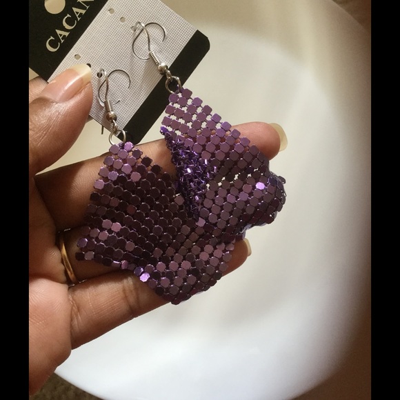 Dangle long earrings - Picture 4 of 4