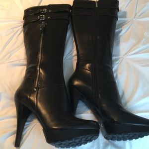 Guess Black Dress Boots