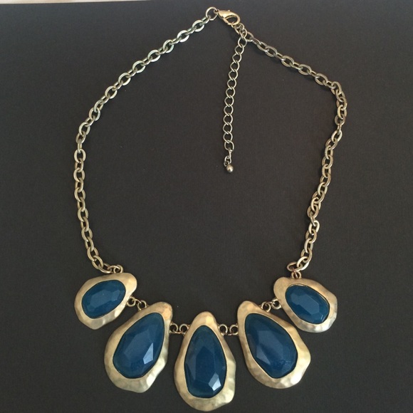 Blue Stone Necklace
