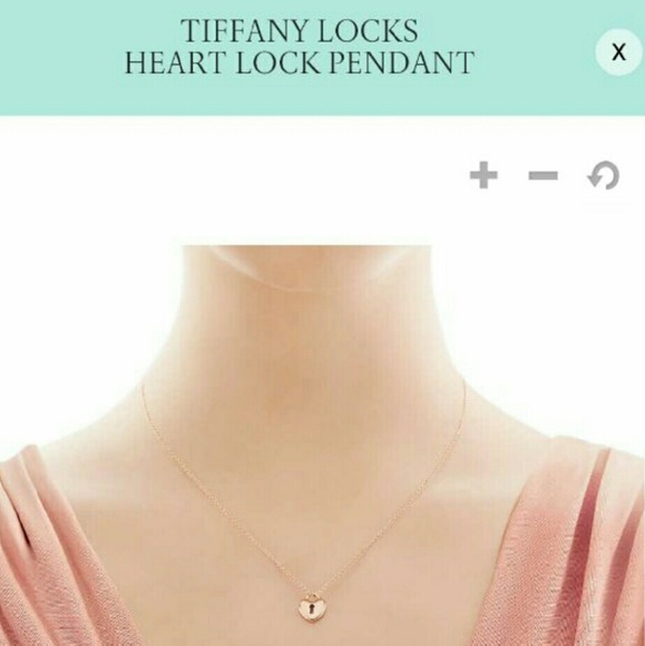 Authentic Tiffany & co necklace gold