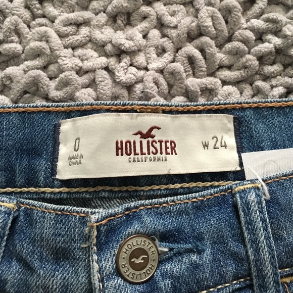 Hollister jeans shorts size 0 - Picture 3 of 4