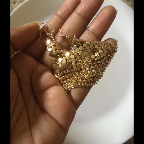 Dangle long earrings - Picture 4 of 4