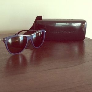 Rebecca Minkoff Navy Sunglasses.  Awe.  Some.