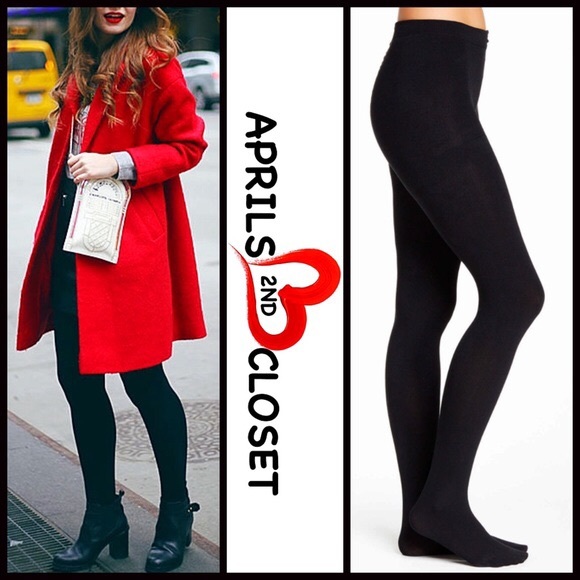 HUE BLACK SWEATER TIGHTS - Picture 6 of 6