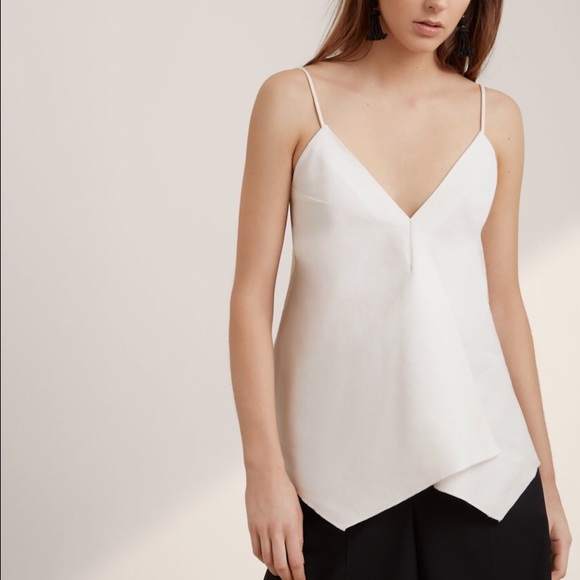 Babaton Jace Blouse (from Aritzia) in off-white