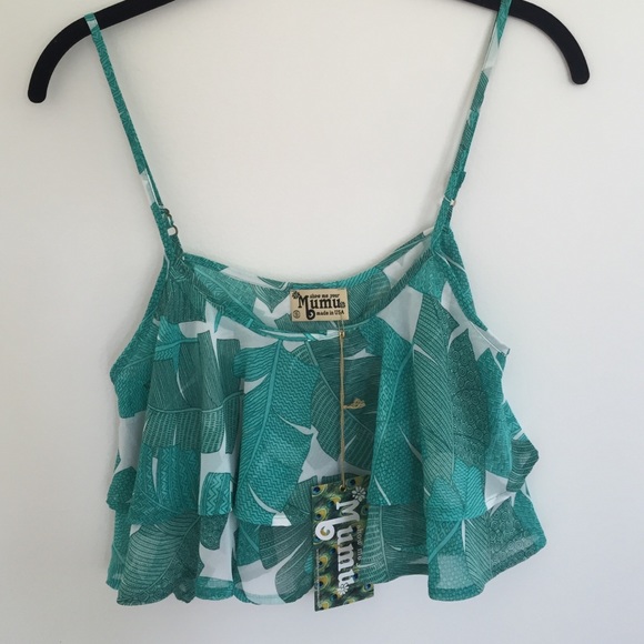 NWT Show Me Your Mumu "Lil Miss" Crop Top - Picture 4 of 4