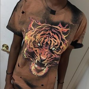 Custom tiger shirt