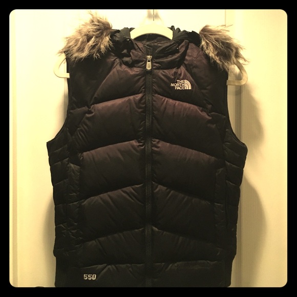 North face vest size medium