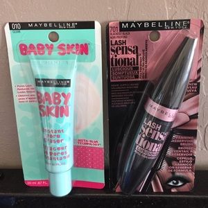 MAYBELLINE INSTANT PORE ERASER & MASCARA