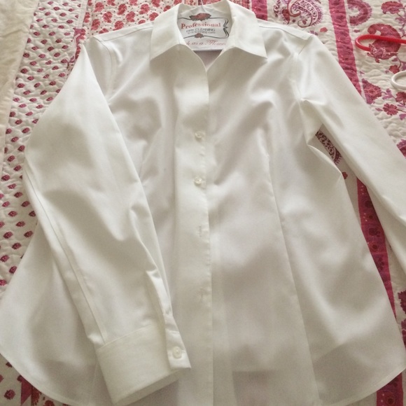 White Jones NY business oxford shirt