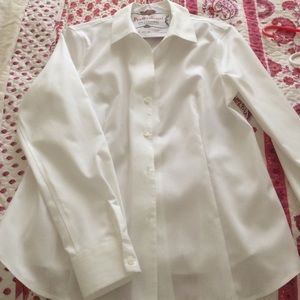 White Jones NY business oxford shirt