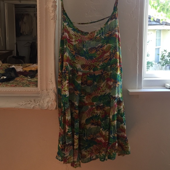 Open back mini dress size small