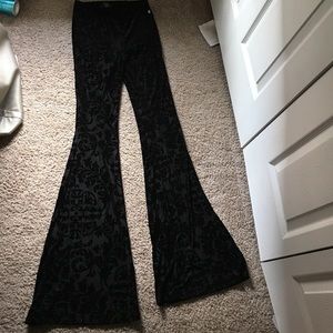 LF sheer bell bottoms