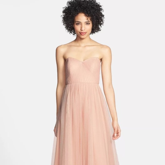 Jenny Yoo Collection Pink Convertable Dress size6