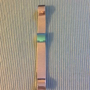 Silver Fitbit Alta band