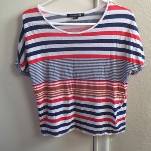 F21 stripe shirt