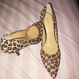 Sexy Nine west leopard heels